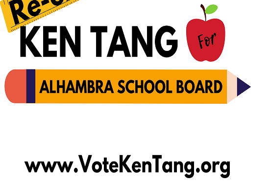 KEN TANG FOR ALHAMBRA SCHOOL BOARD 2024